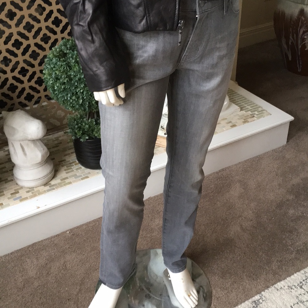 Koral denim grey sueded jeans size 28